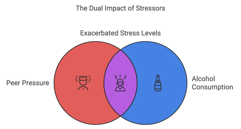 How Can Peer Pressure and Alcohol Cause Stress