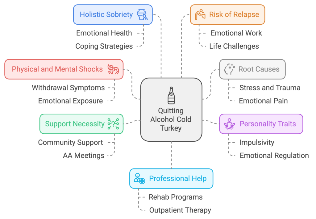 7 Things You Must Know Before Quitting Alcohol Cold Turkey Struggles and insights about quitting alcohol cold turkey.